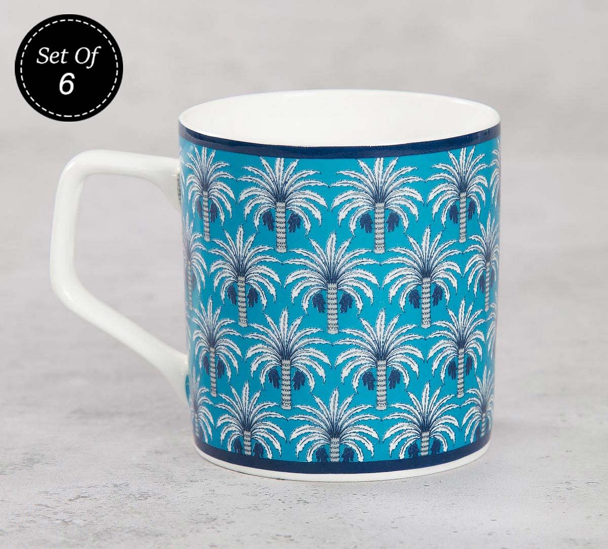 India Circus Mystical Garden Mug (Set of 6)