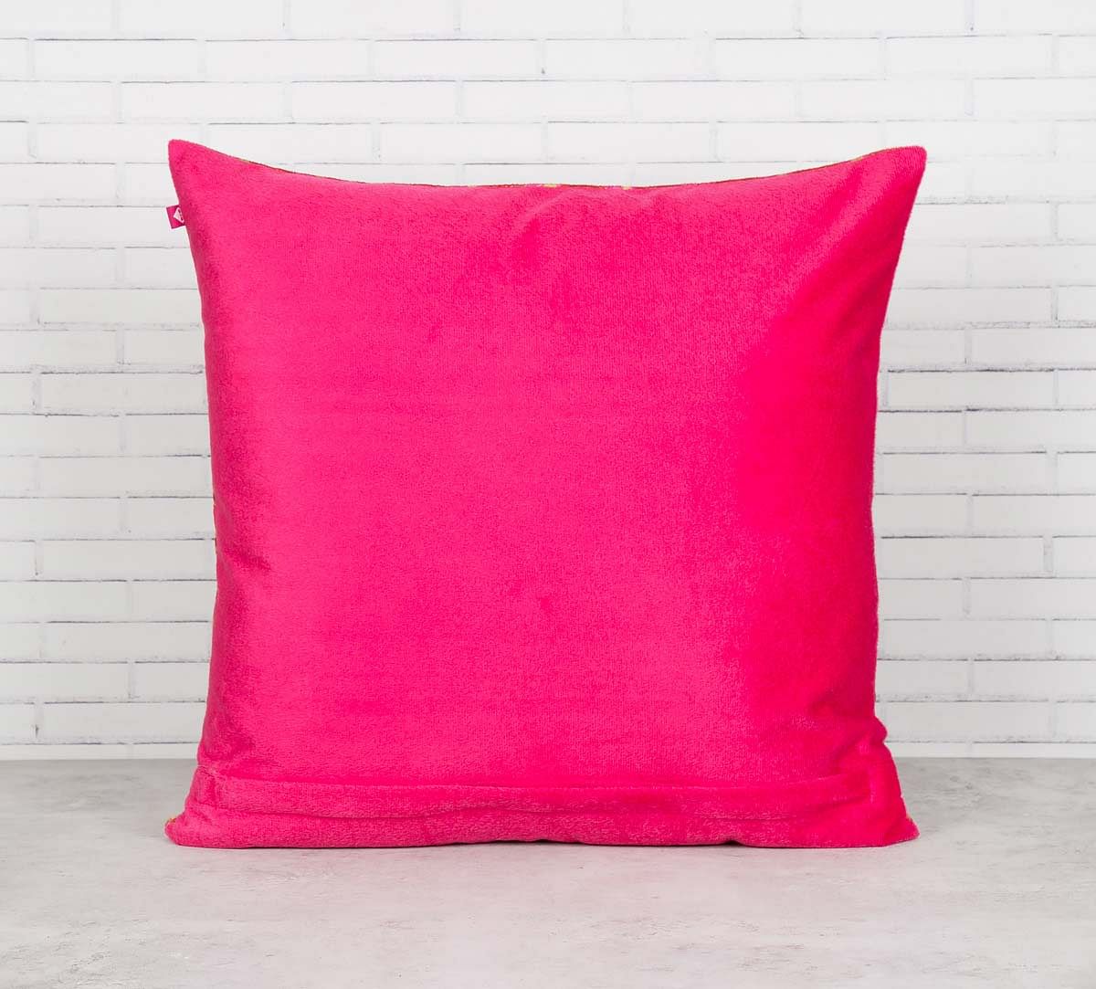 India Circus Mystical Pomegranate Blended Velvet Cushion Cover