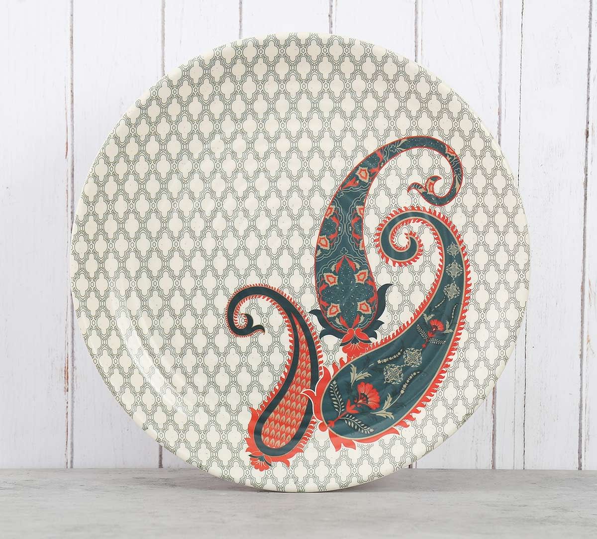 India Circus Paisley Prints Dinner Plate