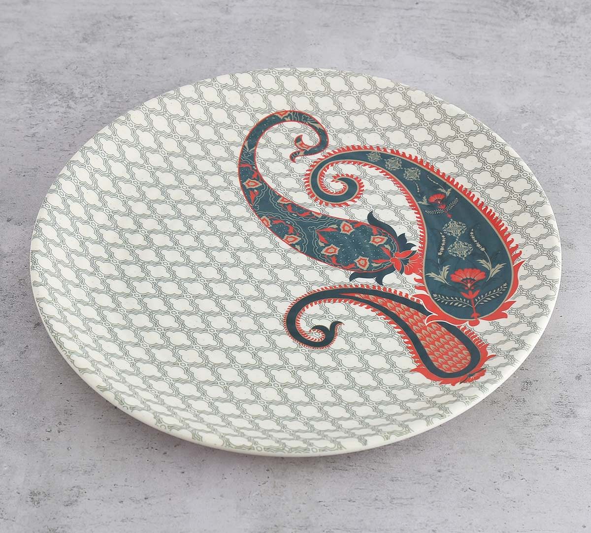 India Circus Paisley Prints Dinner Plate