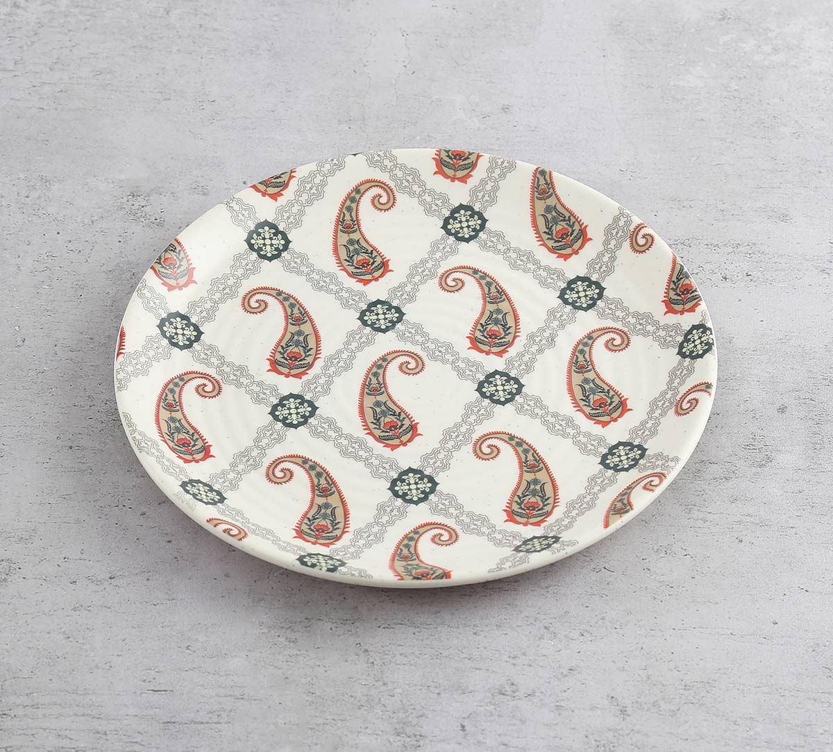 India Circus Paisley Prints Quarter Plate