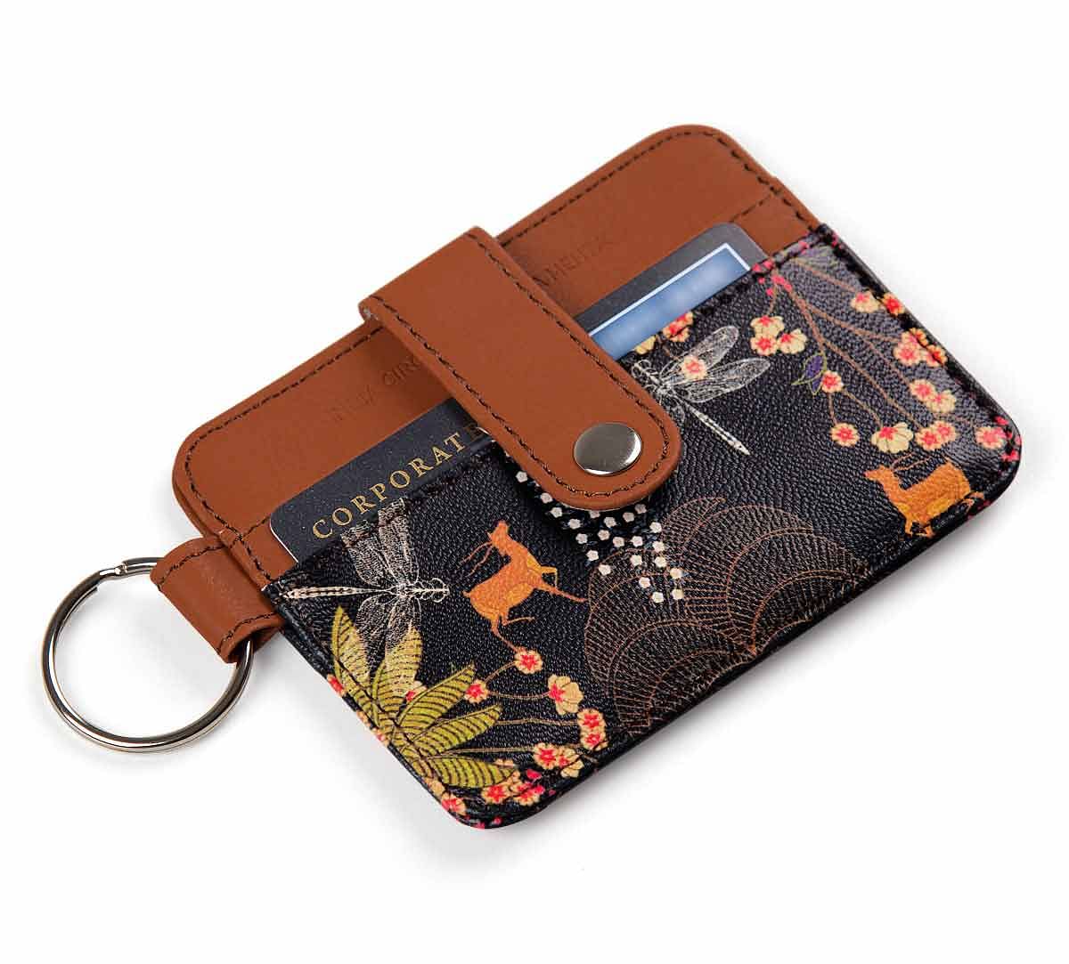India Circus Palmeria Bloomer Keychain Card Holder
