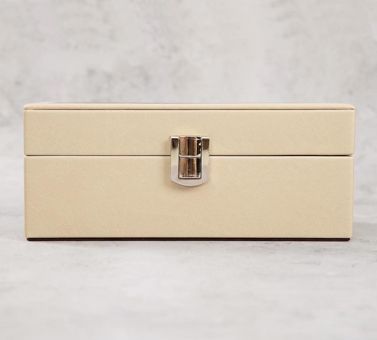 India Circus Palmeria Bloomer Leather Watch Box