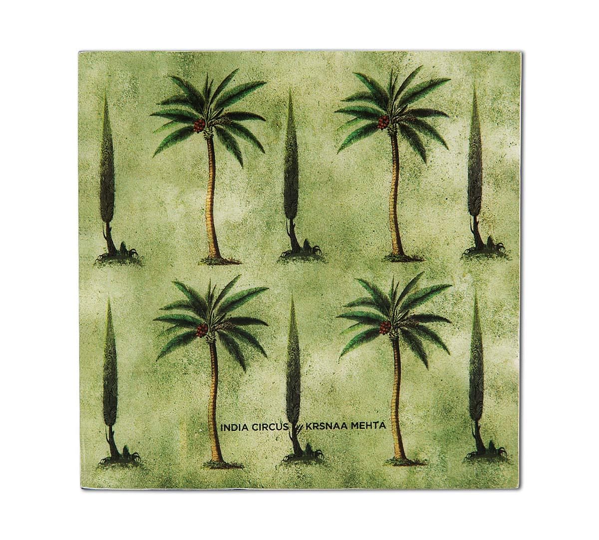 India Circus Palmeria Conifer Reiteration Table Coaster