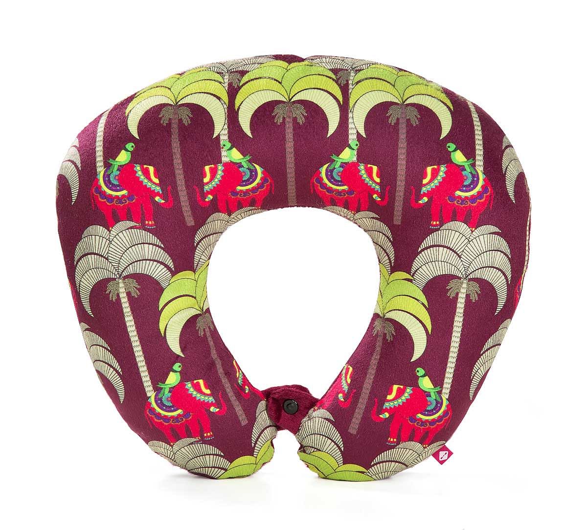 India Circus Palmeria Tusker Reiteration Neck Pillow