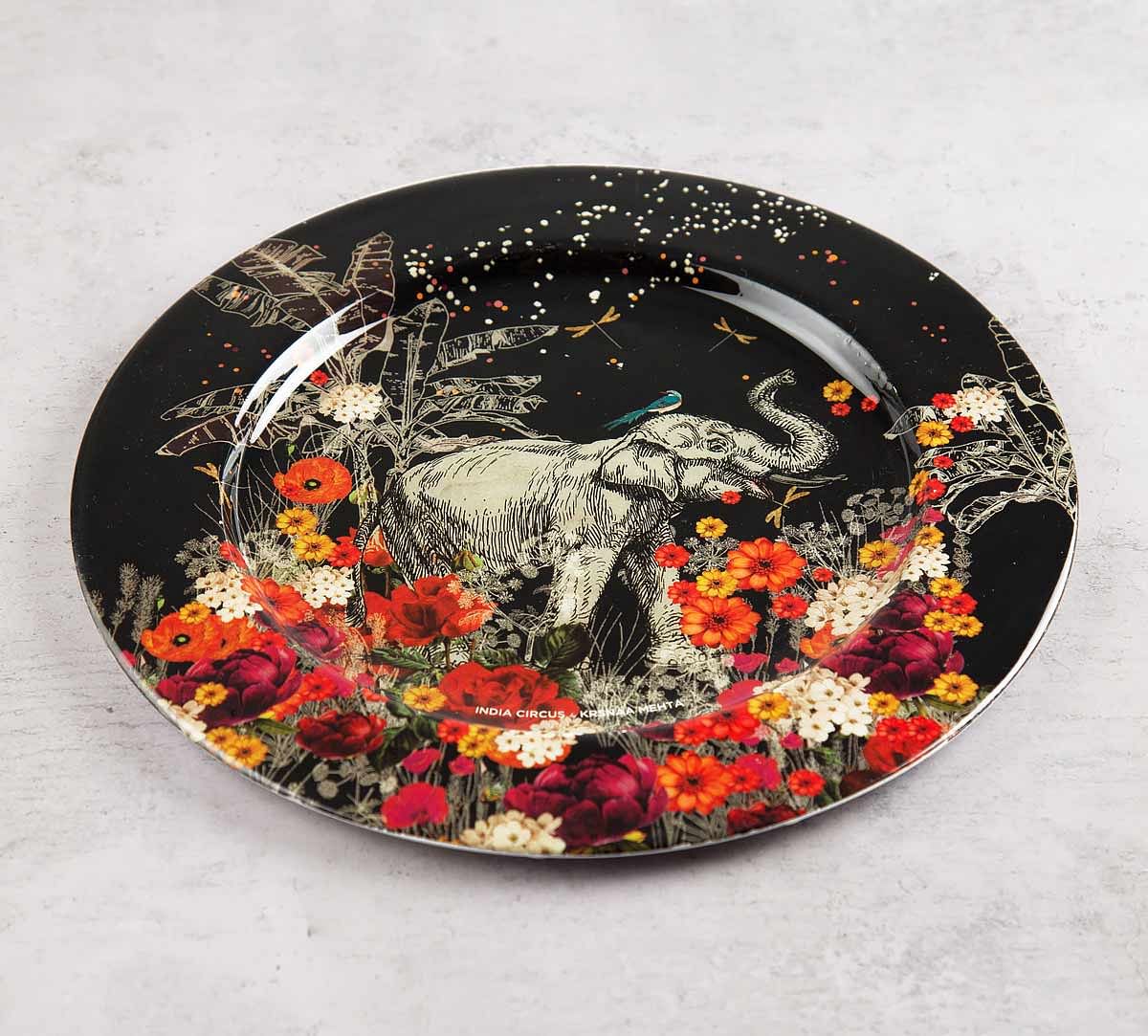 India Circus Paradise Decor Plate