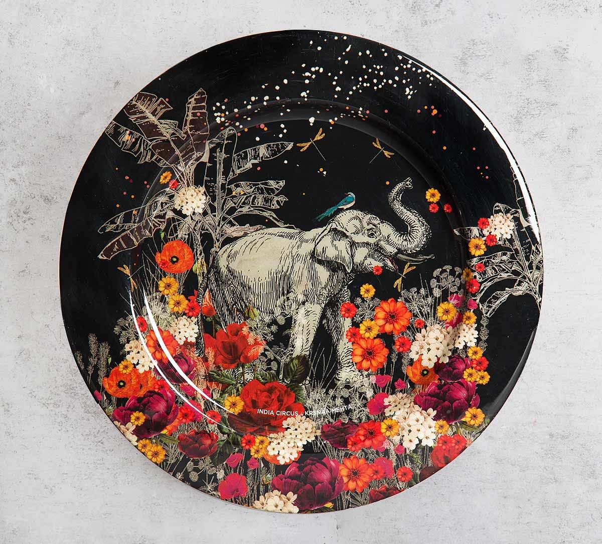 India Circus Paradise Decor Plate