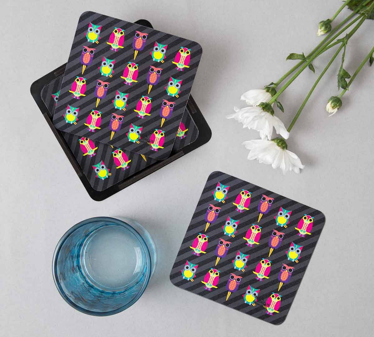 India Circus Placid Parliament Table Coaster