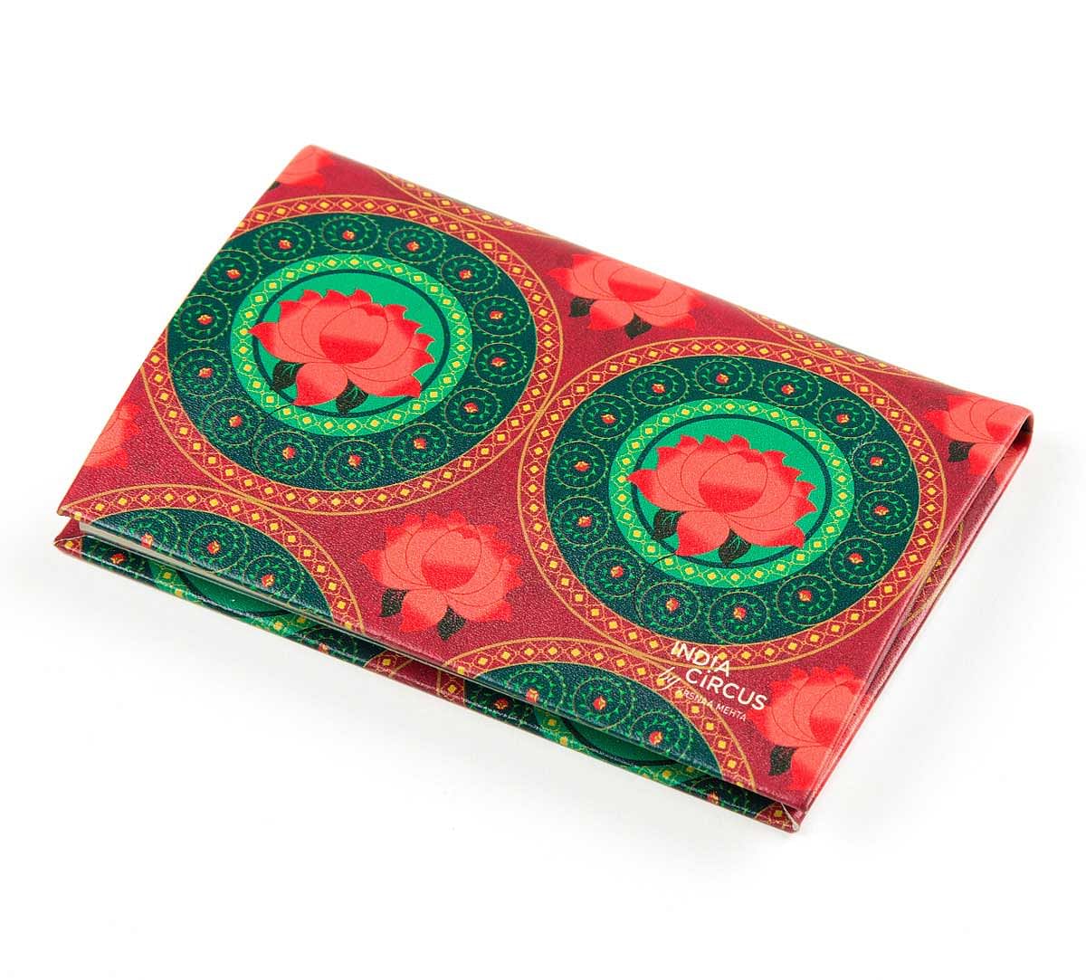 India Circus Platter Symmetry Visiting Card Holder