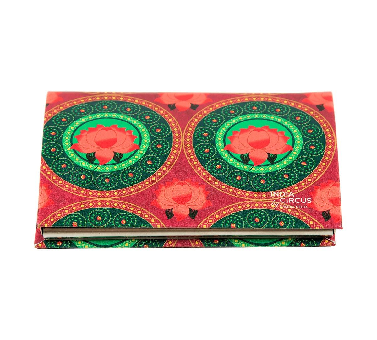 India Circus Platter Symmetry Visiting Card Holder