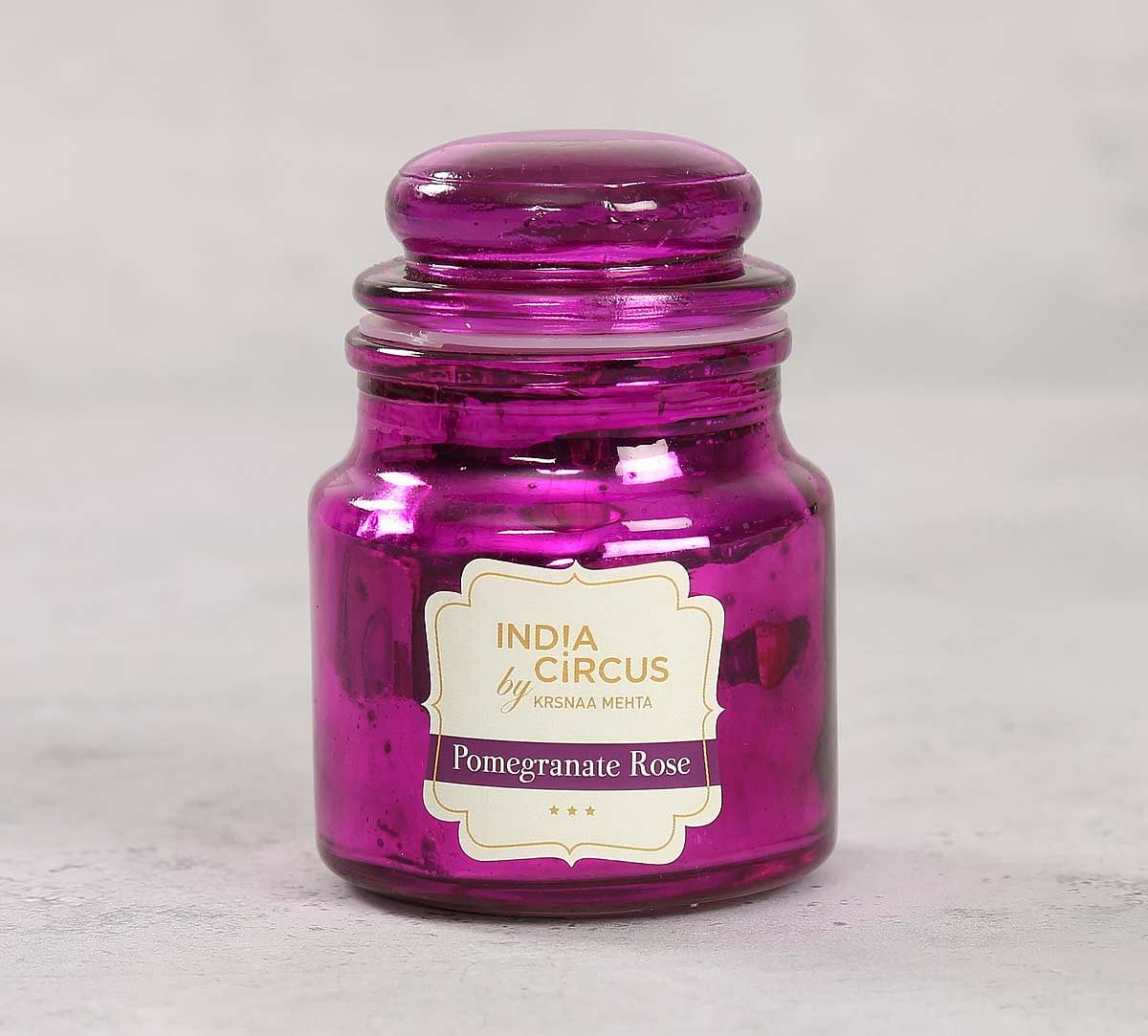 India Circus Pomegranate Rose Yankee Jar Candle