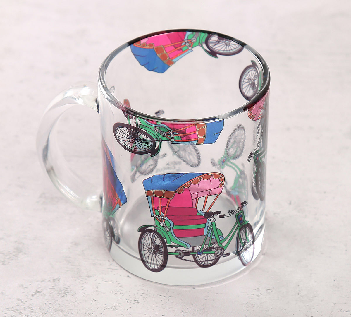 India Circus Pop Tanga Glass Mug