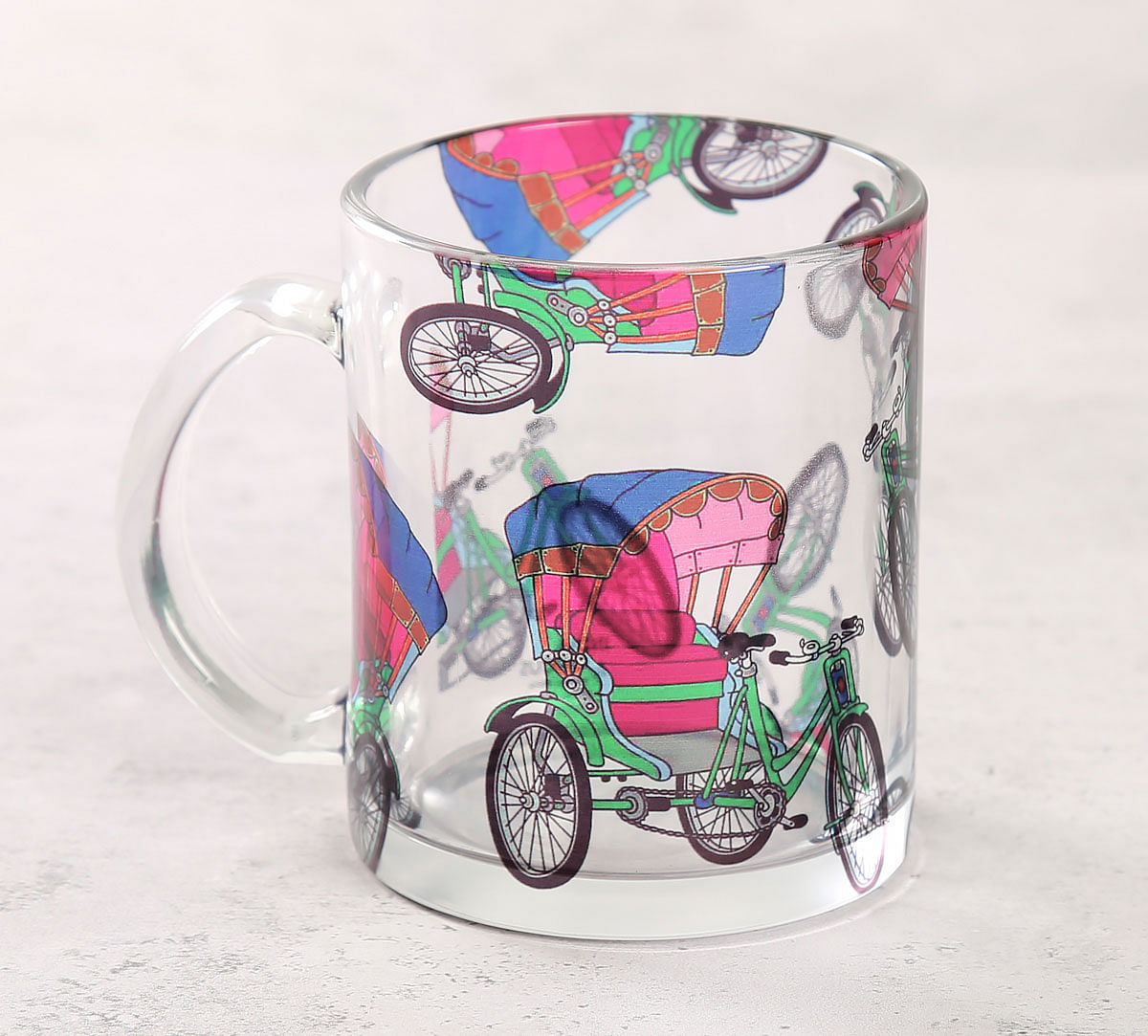 India Circus Pop Tanga Glass Mug