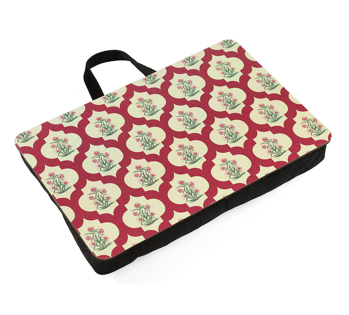 India Circus Poppy Flower Scarlet Lap Tray