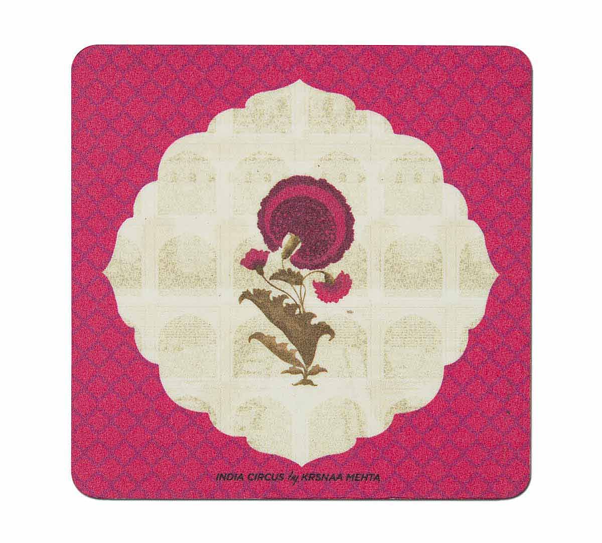 India Circus Poppy Surprise  Table Coaster Set of 6