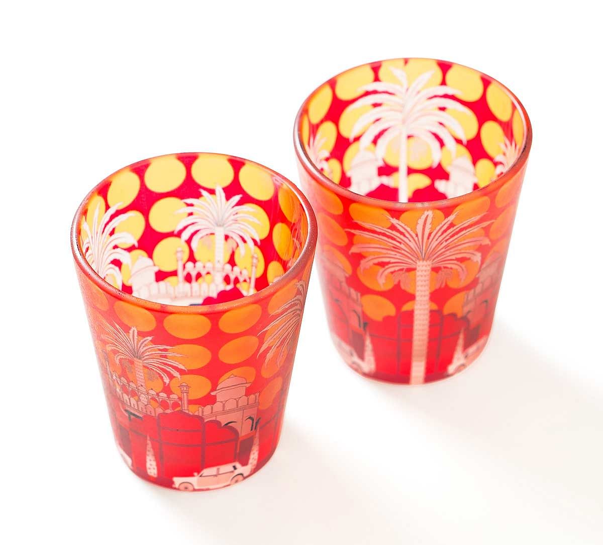 India Circus Pride of Shahjahanabad Shot Glasses Set of 2