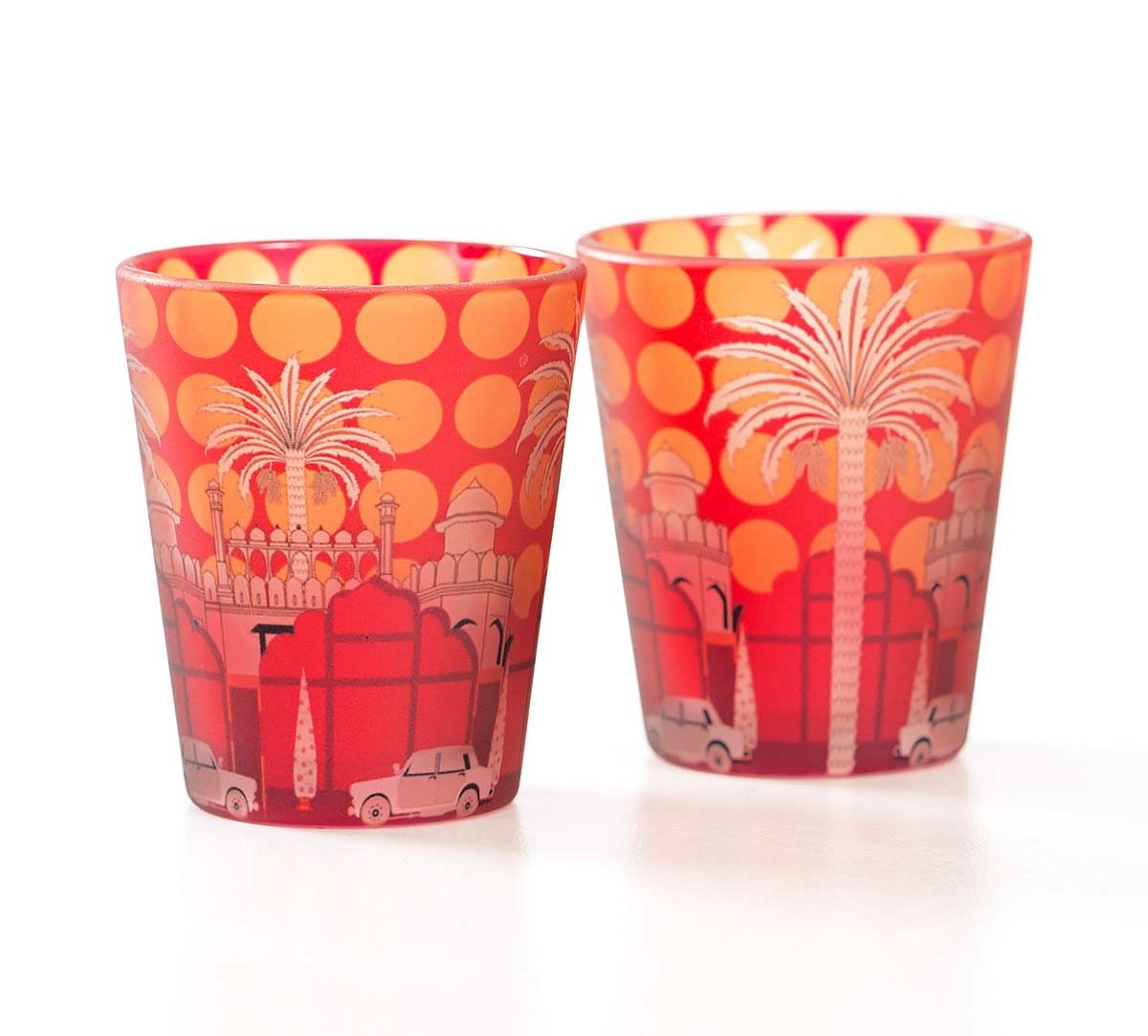 India Circus Pride of Shahjahanabad Shot Glasses Set of 2