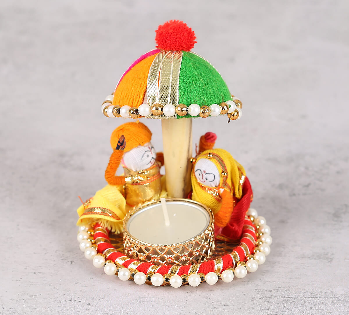 India Circus Rajah Rani Tea Light Holder