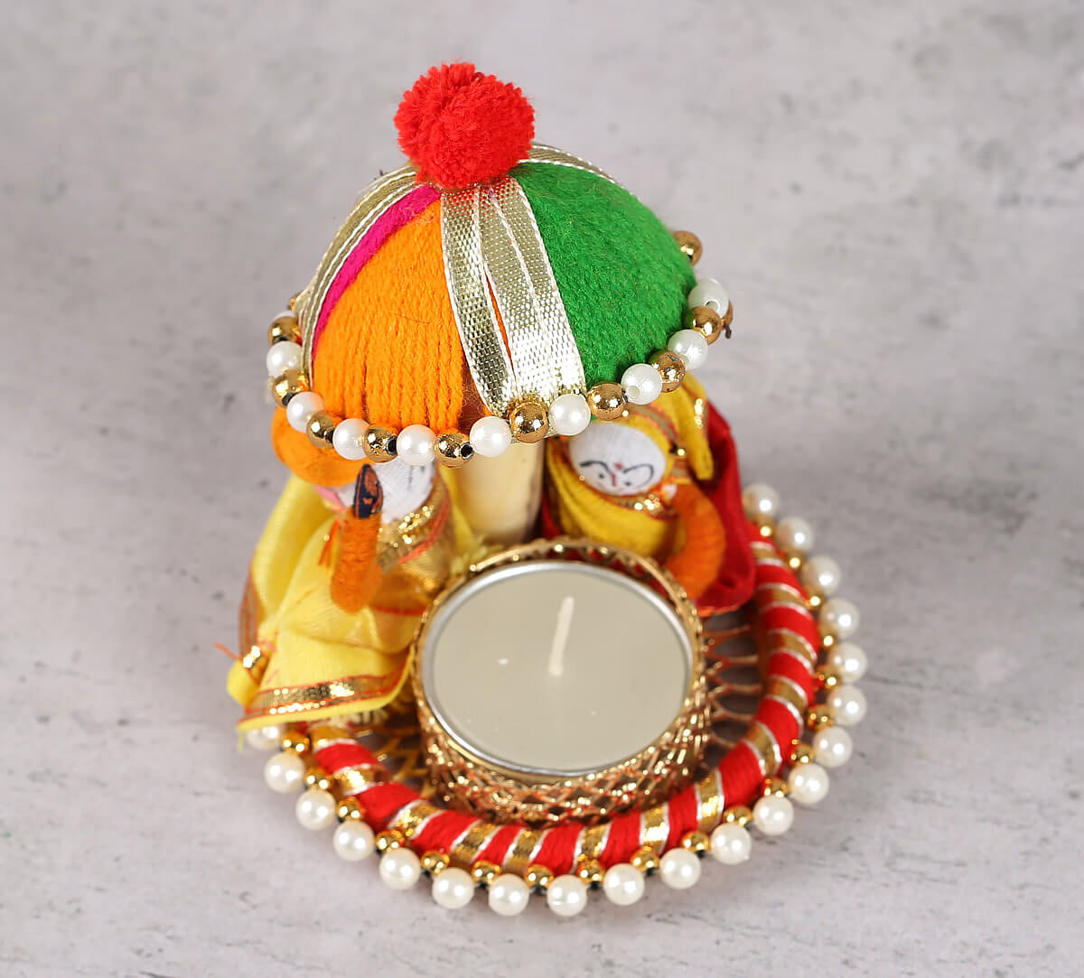 India Circus Rajah Rani Tea Light Holder