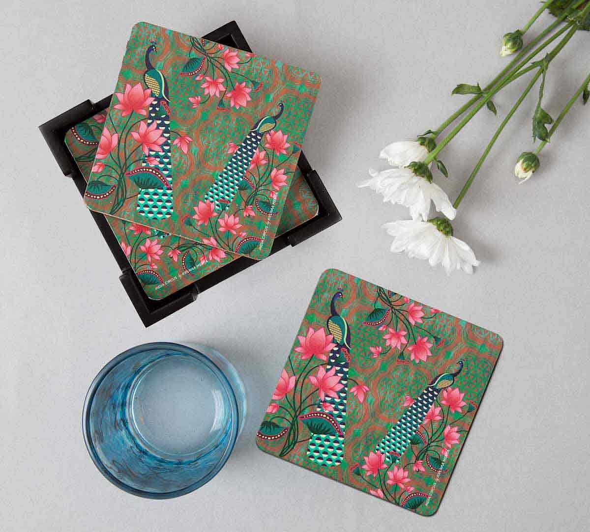 India Circus Realm of Pride Table Coaster Set of 6