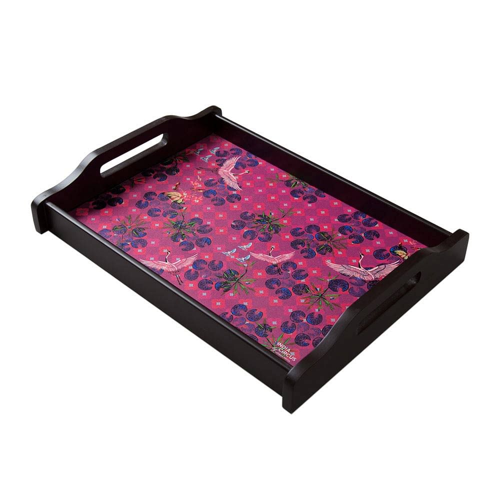 India Circus Red Paradise Tray