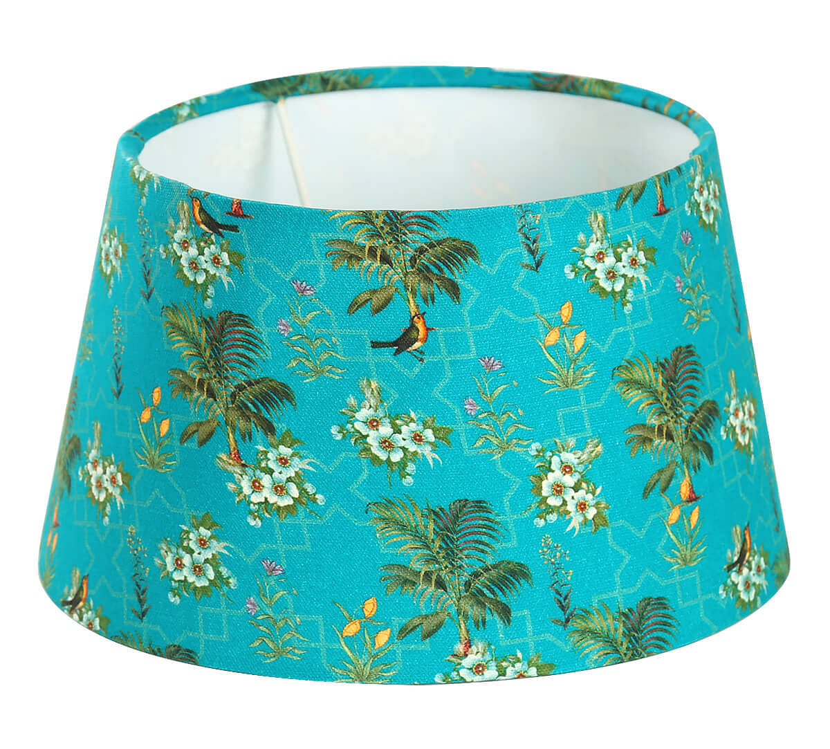 India Circus Robin Bird Park Hexagonal Lamp Shade