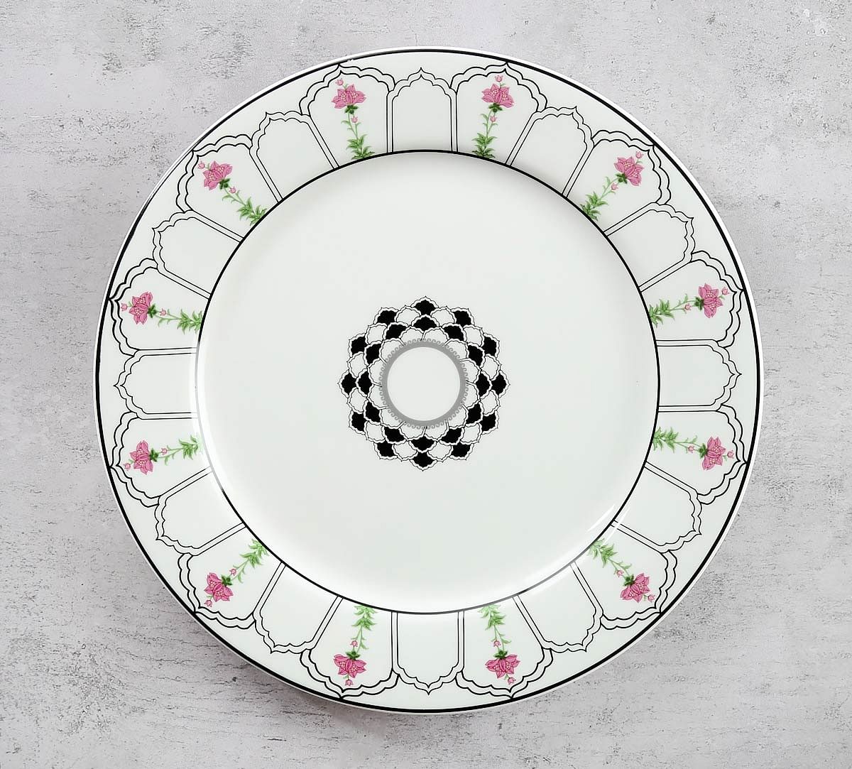 India Circus Rosa Eden Elizabeth Dinner Plate