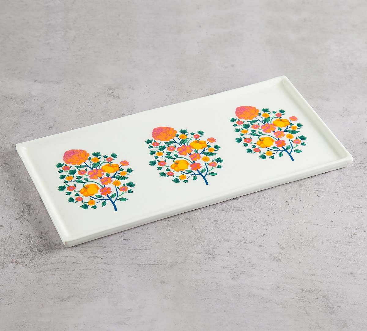 India Circus Rose Creeper Serving Platter