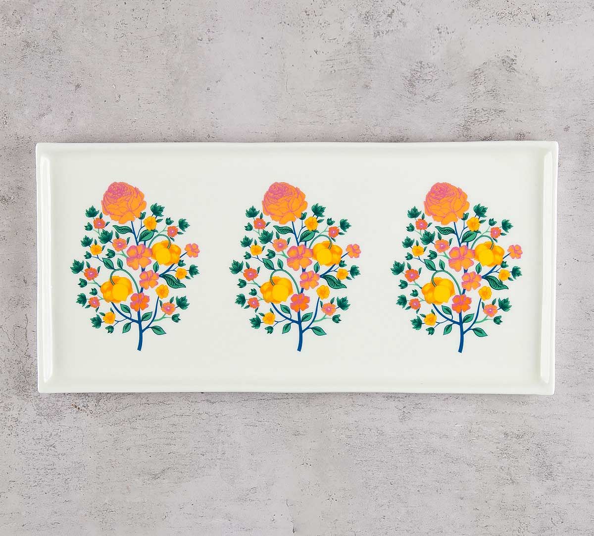 India Circus Rose Creeper Serving Platter