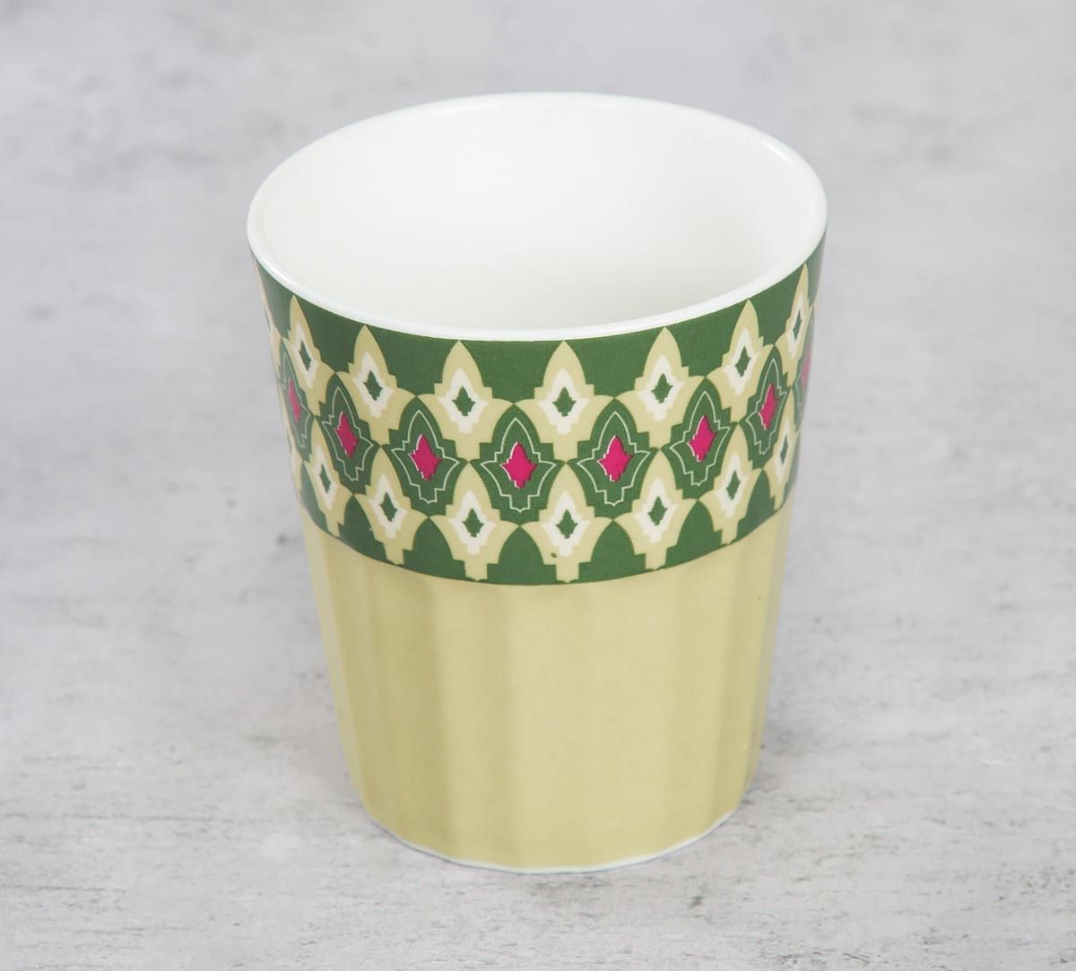 India Circus Rose Mallow Moscheutos Chai Glass