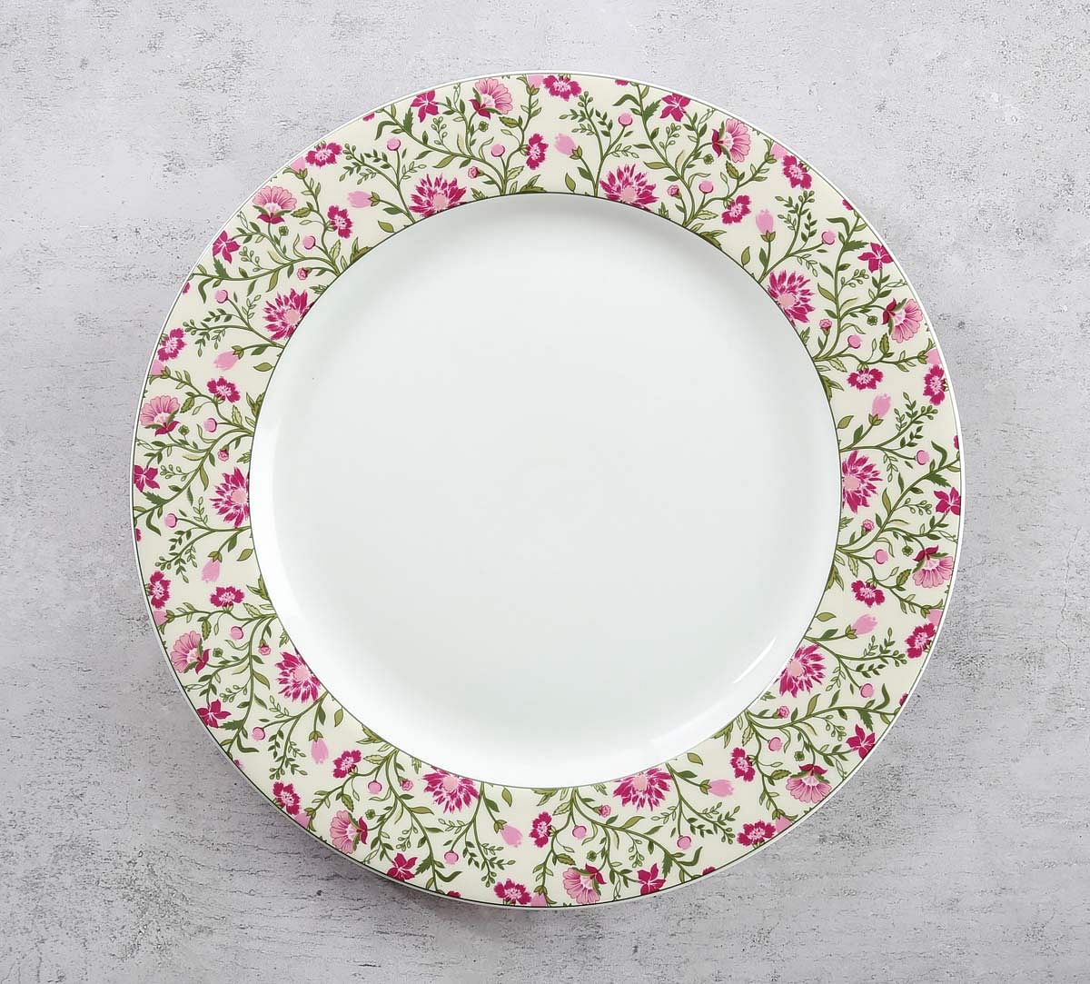 India Circus Rose Mallow Moscheutos Dinner Plate