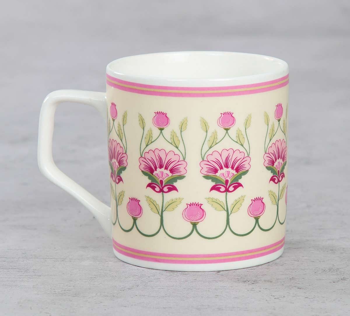 India Circus Rose Mallow Moscheutos Mug