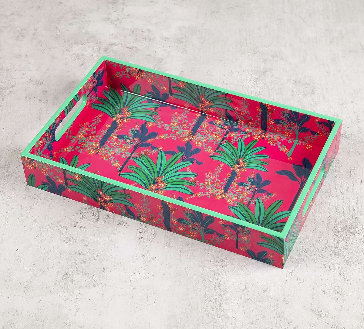 India Circus Royal Palms Rectangle Serving Tray