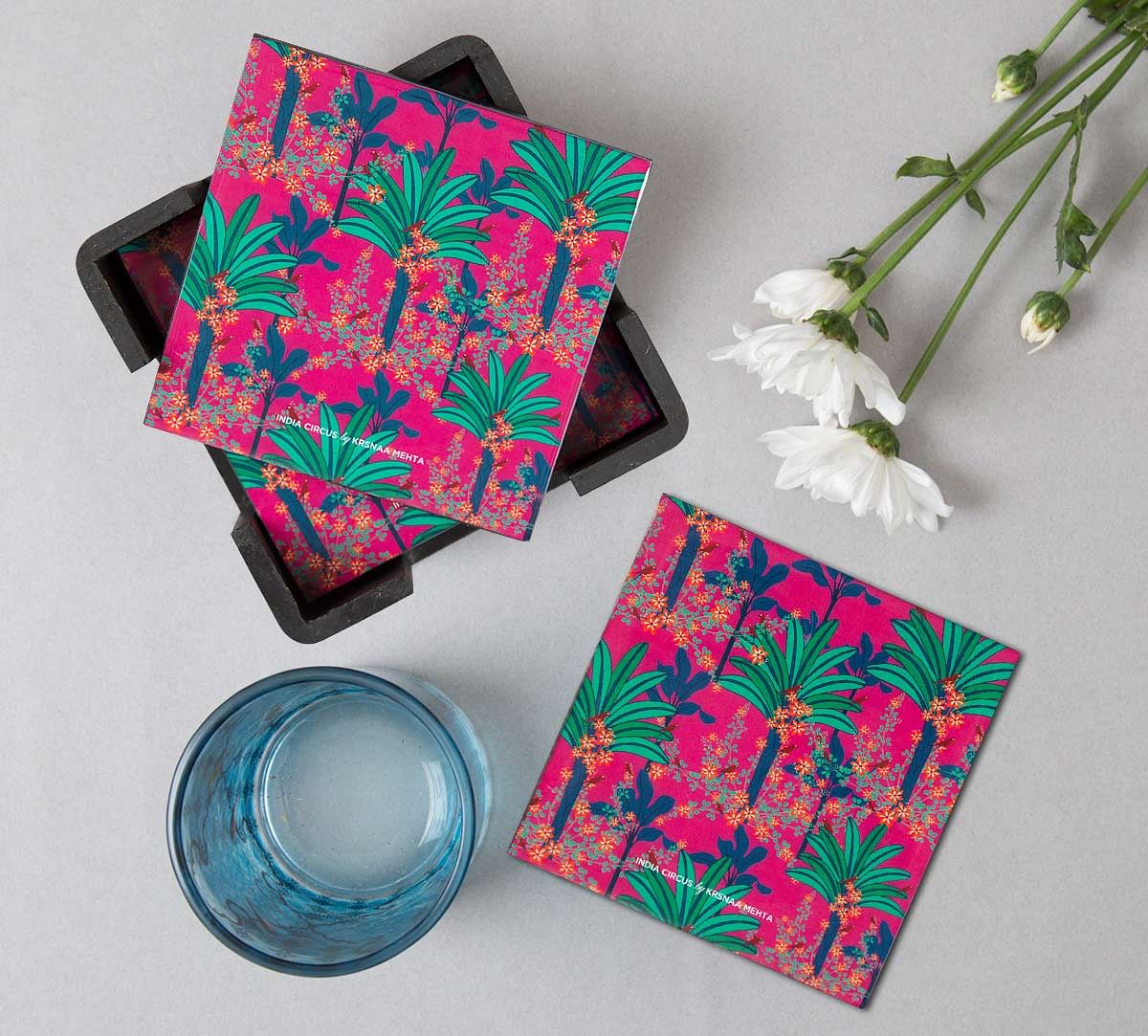 India Circus Royal Palms Table Coaster