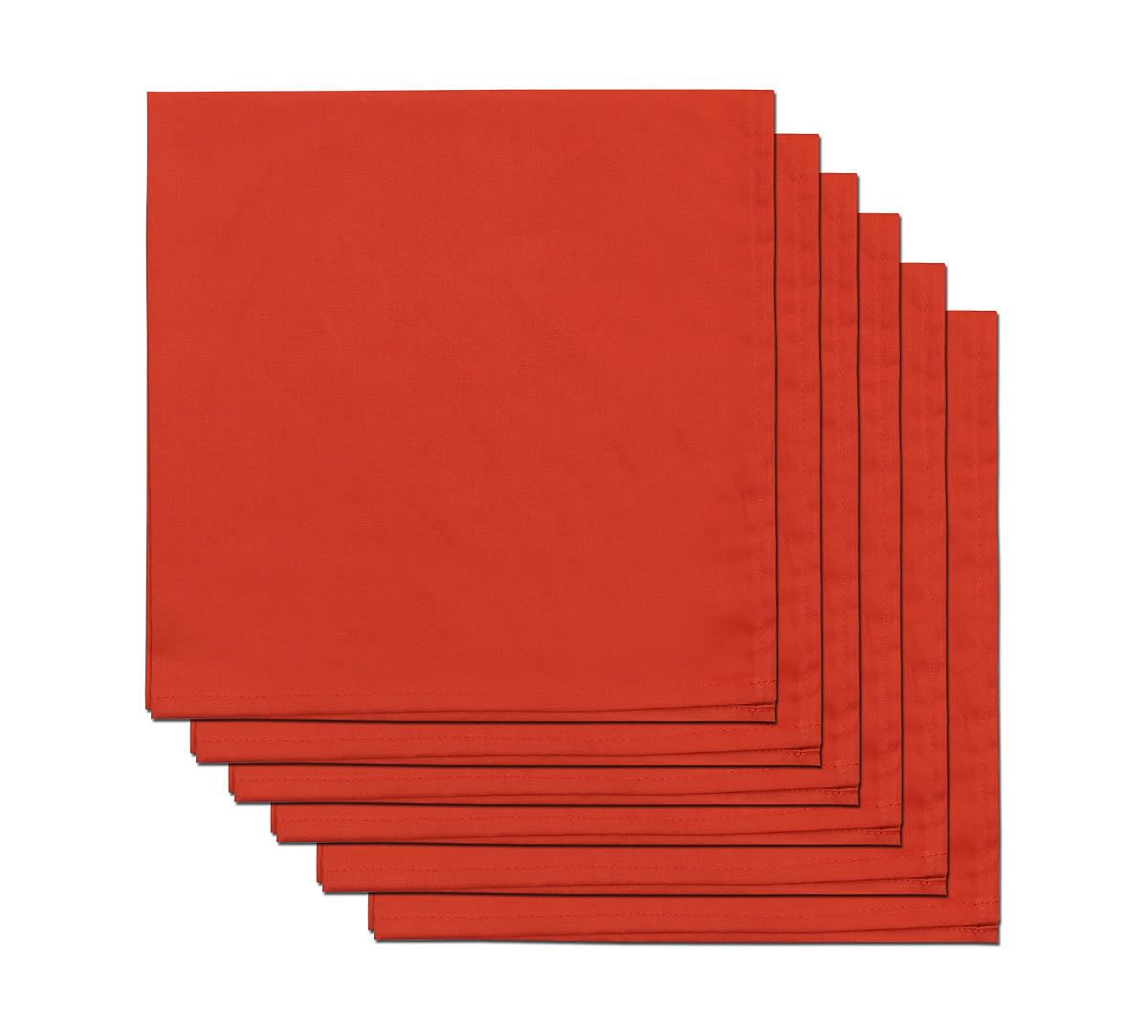 India Circus Rust Table Napkin Set of 6