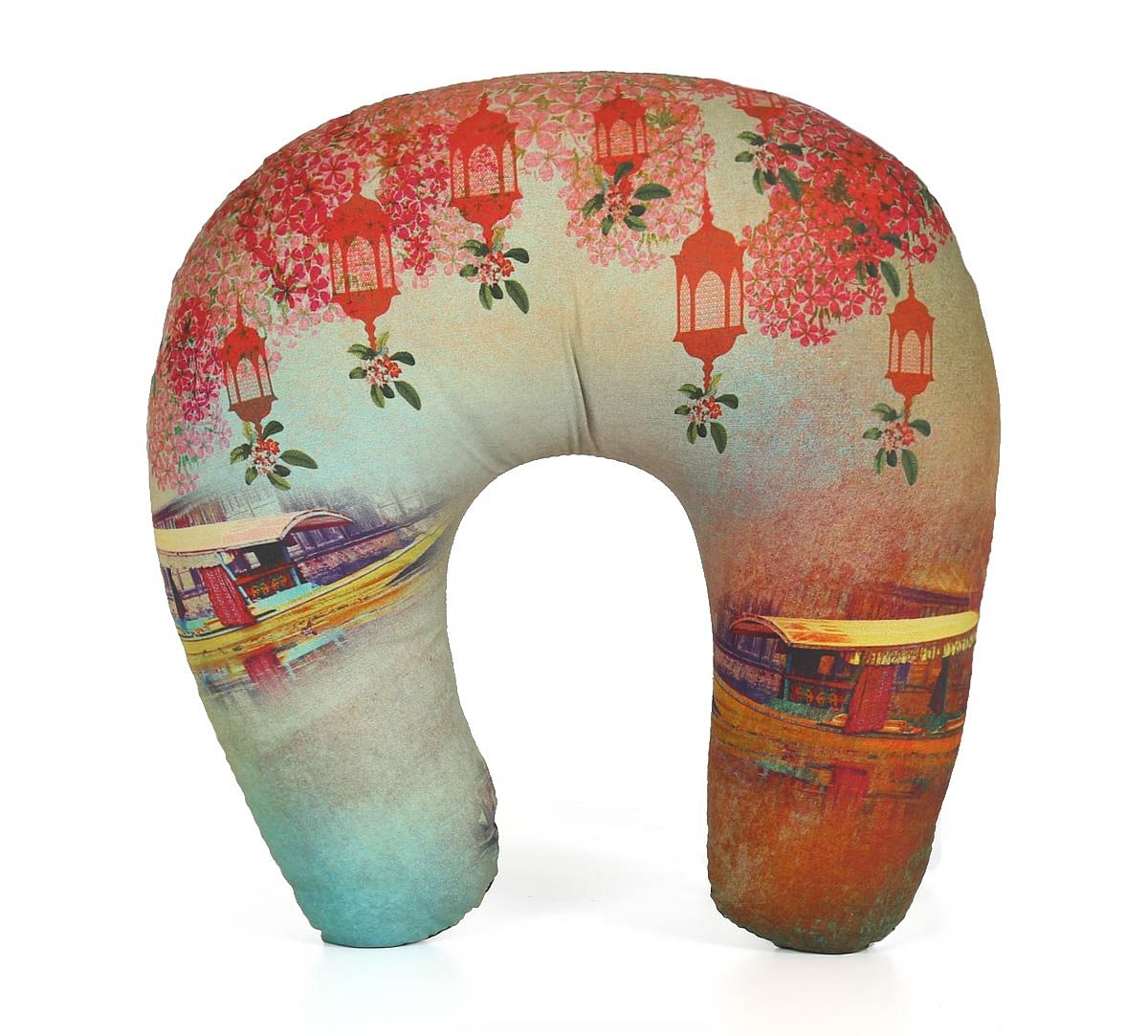 India Circus Scarlet Shadows Neck Pillow