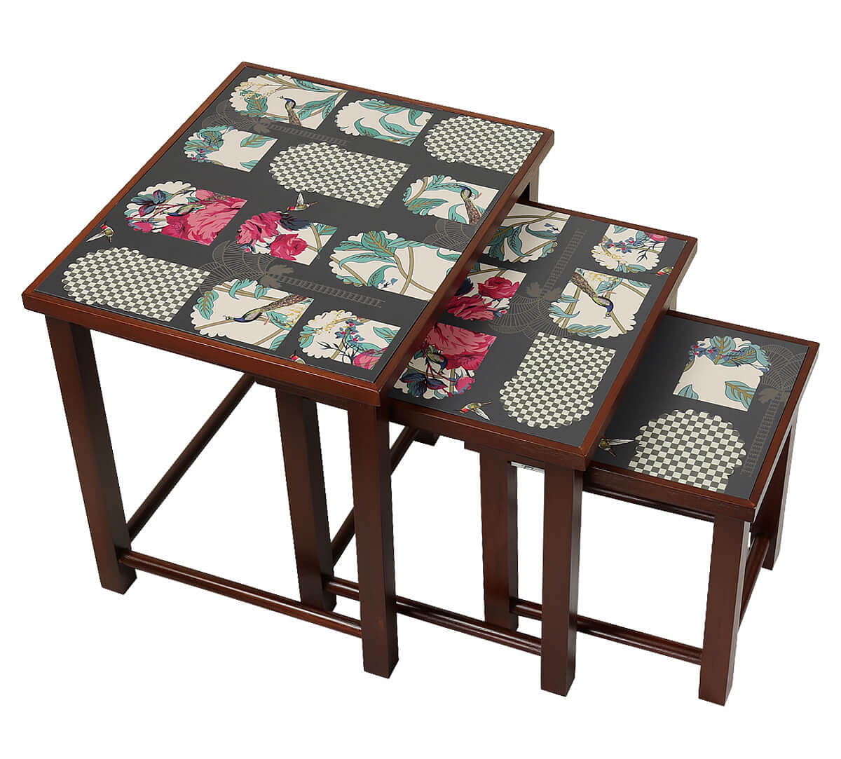 India Circus Signature Windows Nested Table