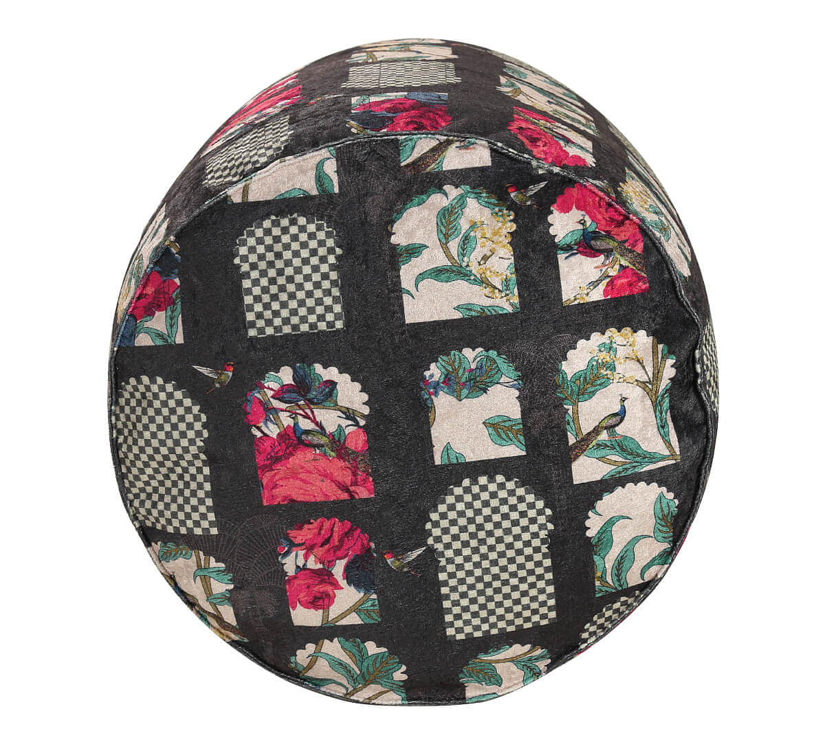 India Circus Signature Windows Pouffe