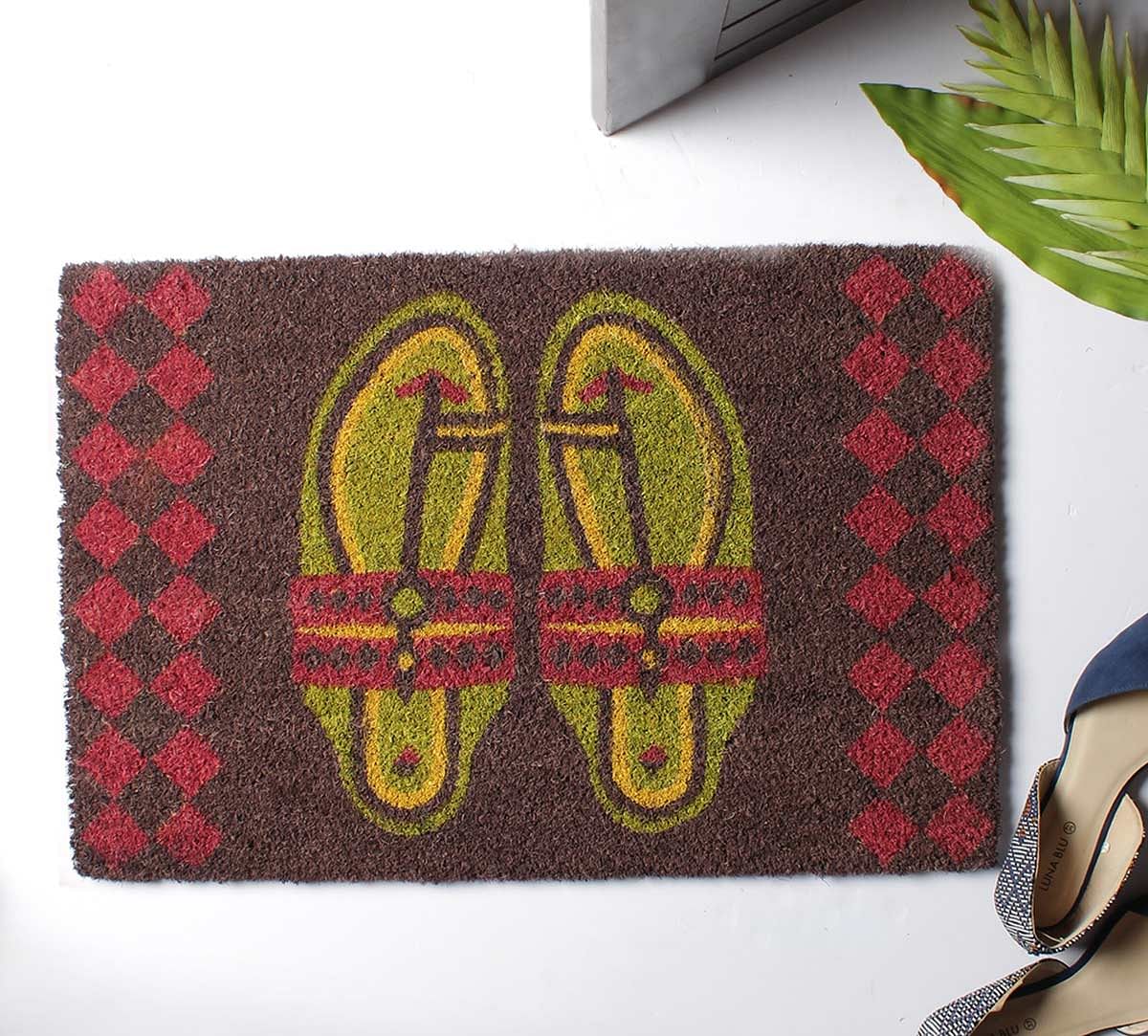 India Circus by Krsnaa Mehta Step in Style Blue Doormat