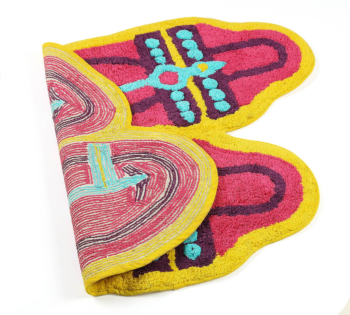 India Circus Step in Style Shape Bath Mat