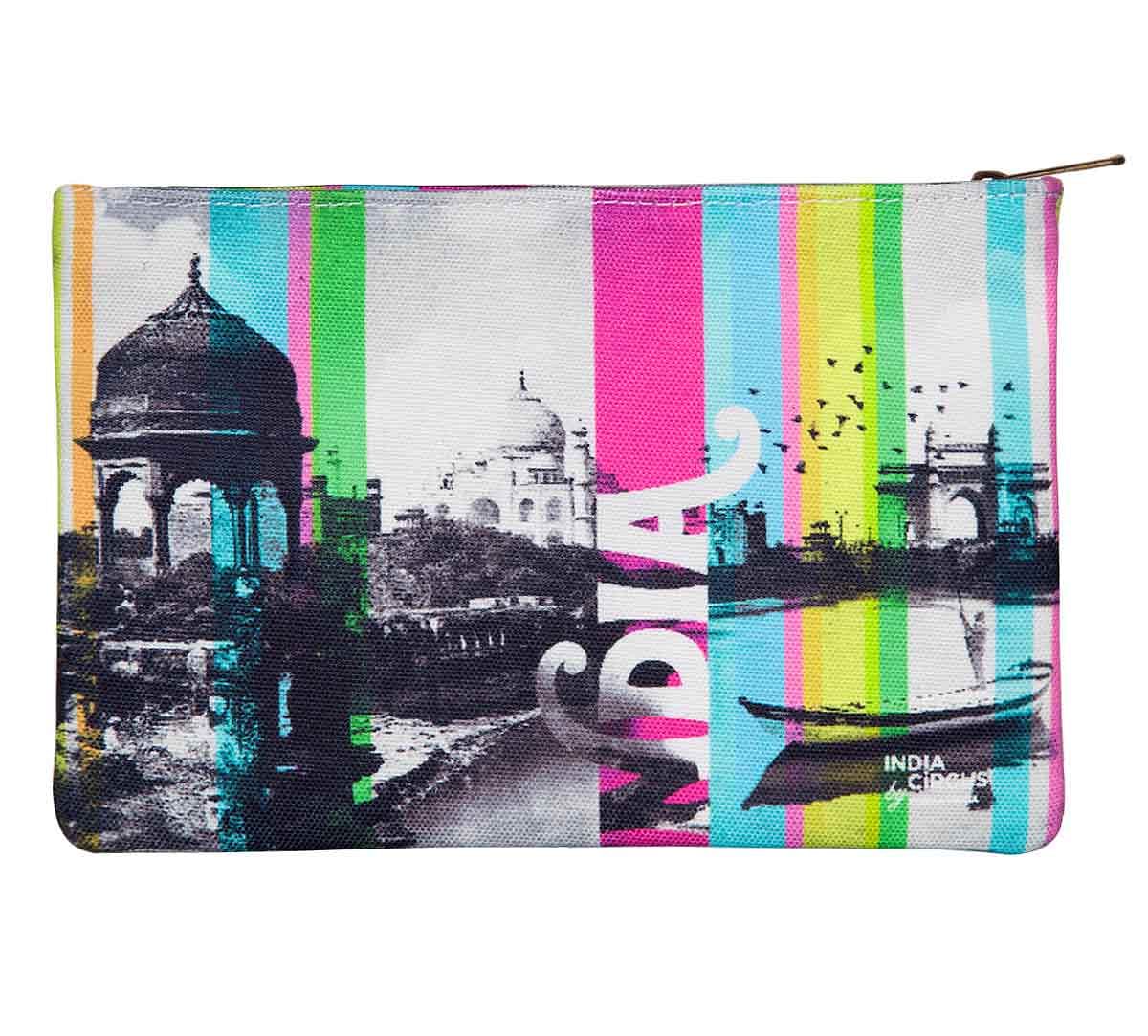 India Circus Strokes of India Makeup Pouch