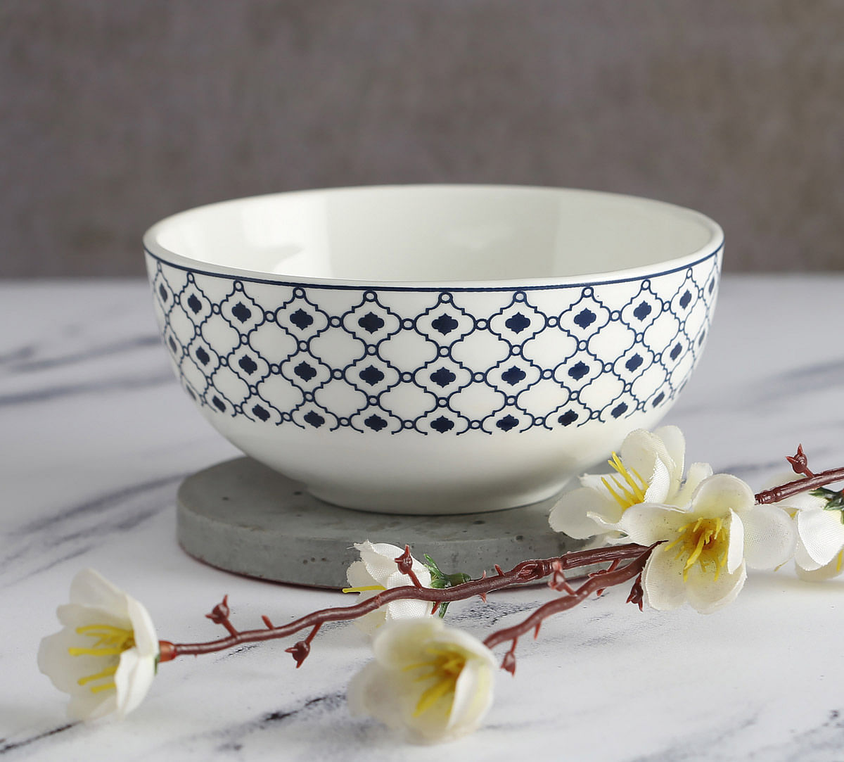 India Circus Swirling Safari Katori Bowl