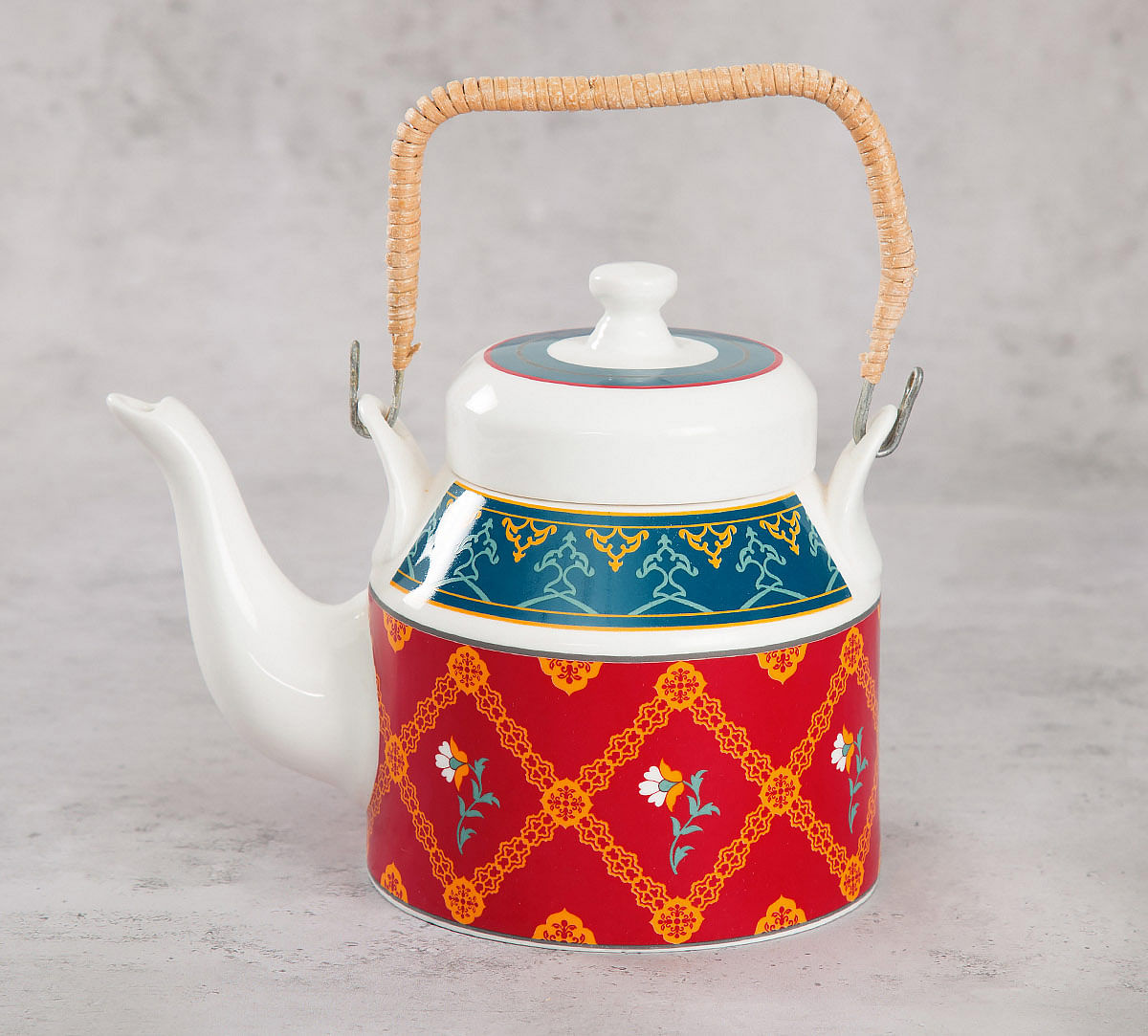 India Circus Swirling Safari Kettle