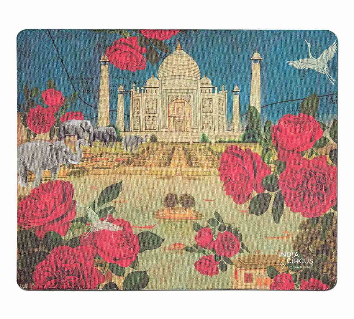 India Circus Taj Ka Raj Mouse Pad