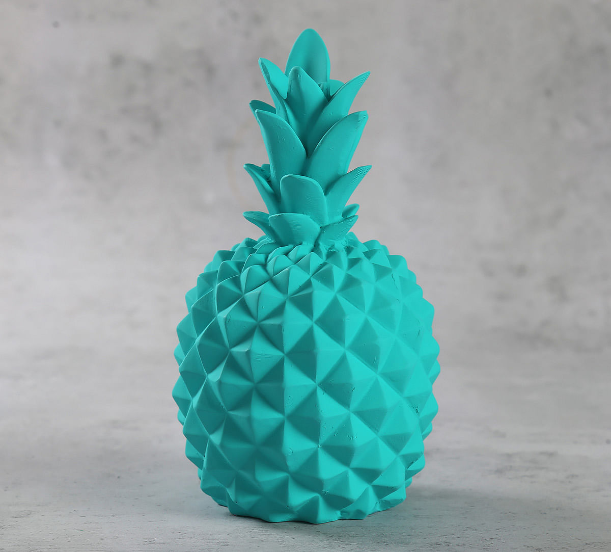 India Circus Teal Pineapple Decor Accent