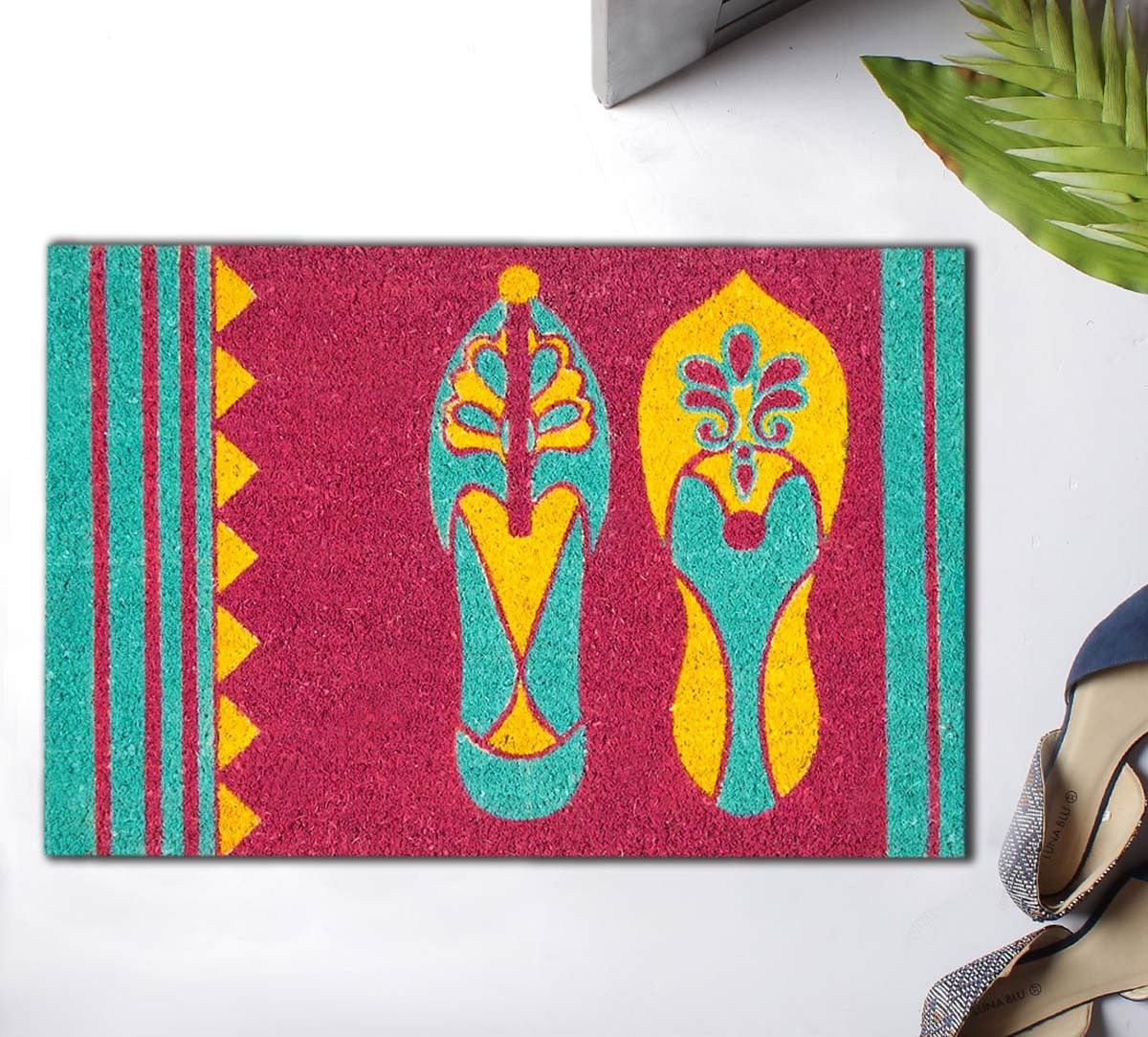 India Circus Technicolor Jootis Doormat