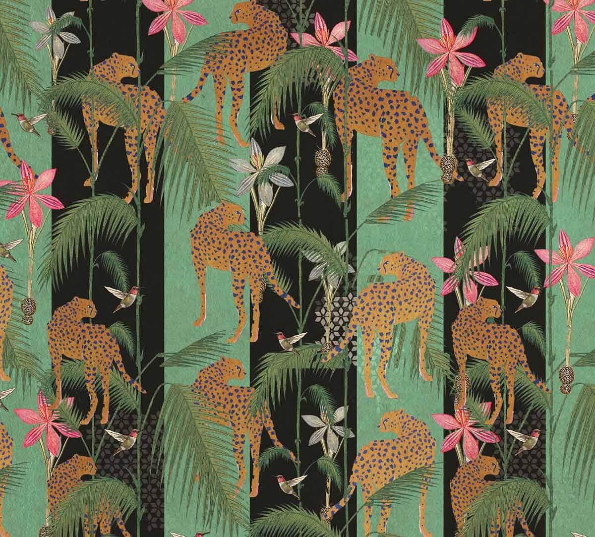 India Circus The Famished Cheetah Gift Wrapping Paper