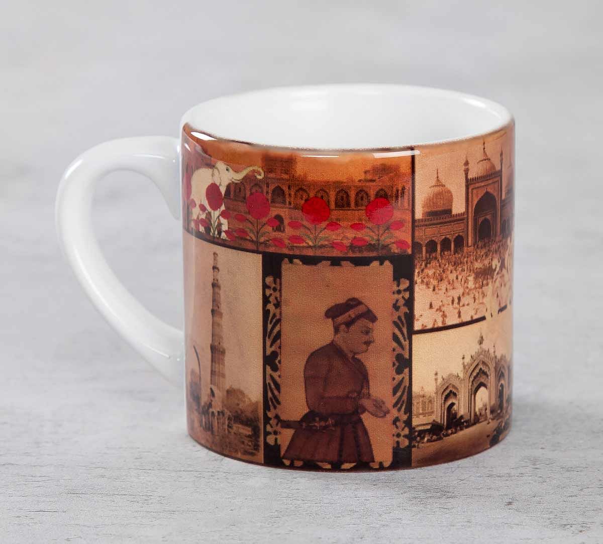 India Circus The Mughal Era Coffee Mug Small