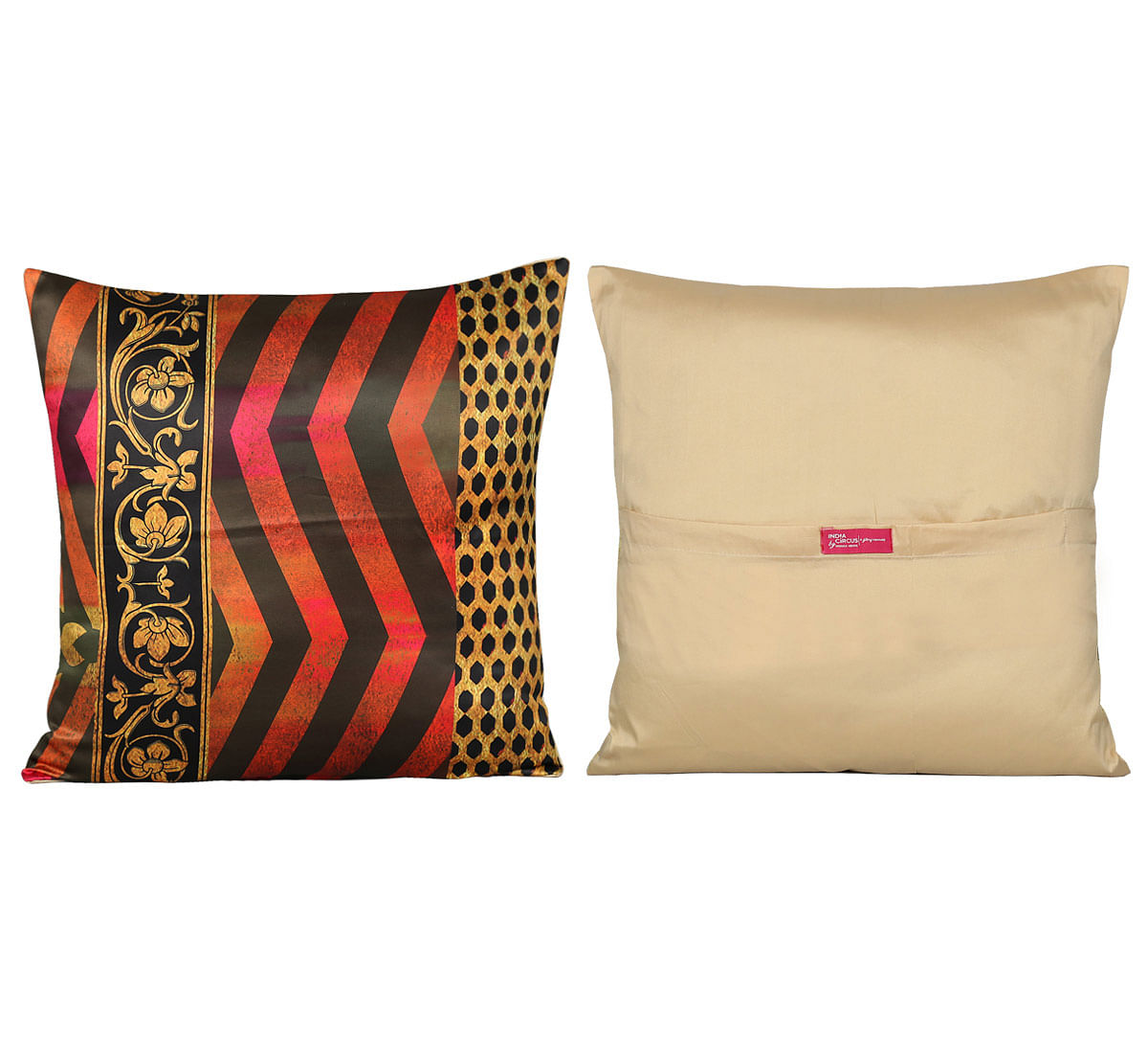 India Circus The Mughal Rickshaw Cushion Cover Set of 5