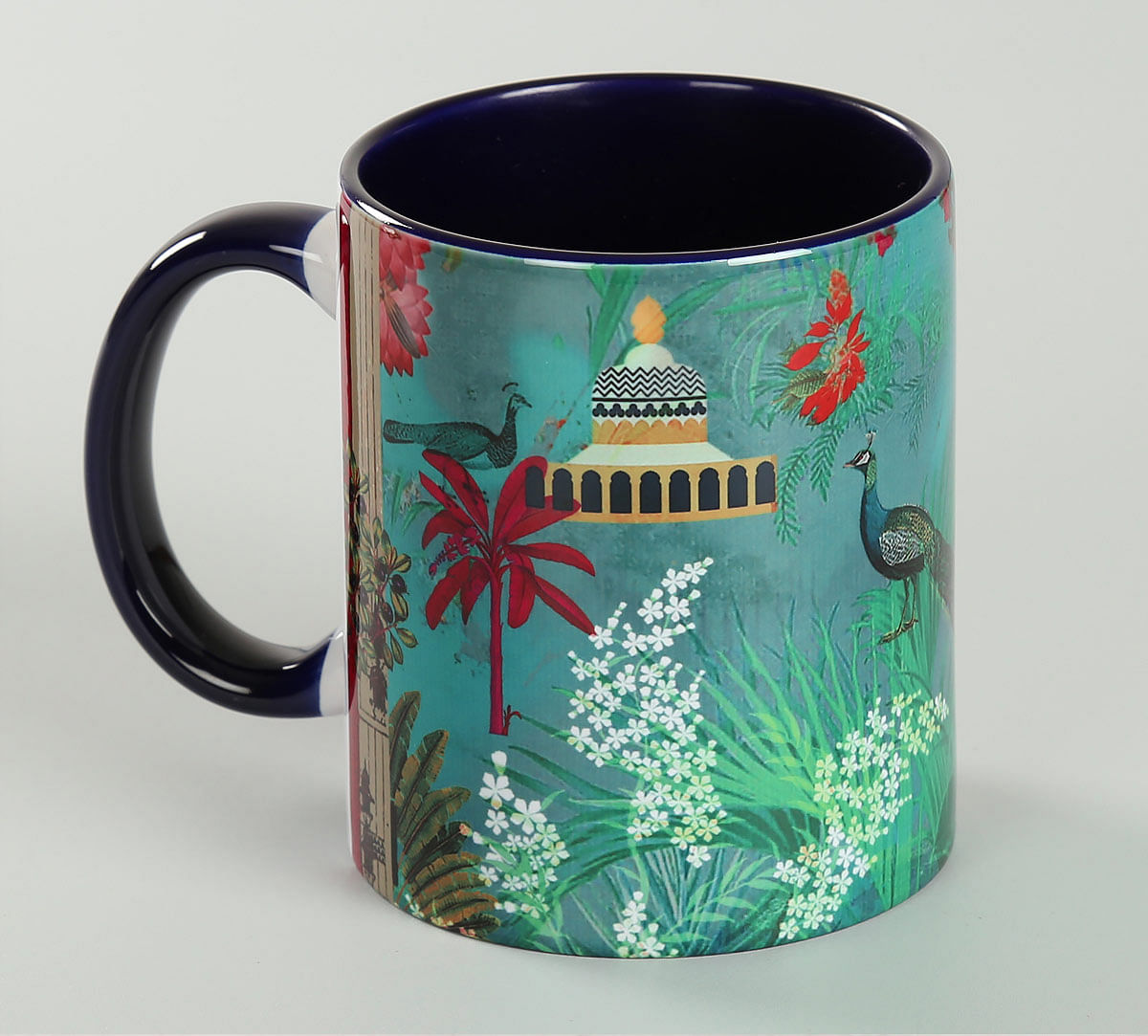 India Circus The Peacock Throne Coffee Mug